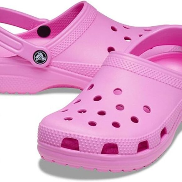 Crocs Taffy Pink Clogs Women's Size 10 Men's Size 8 - Picture 1 of 5